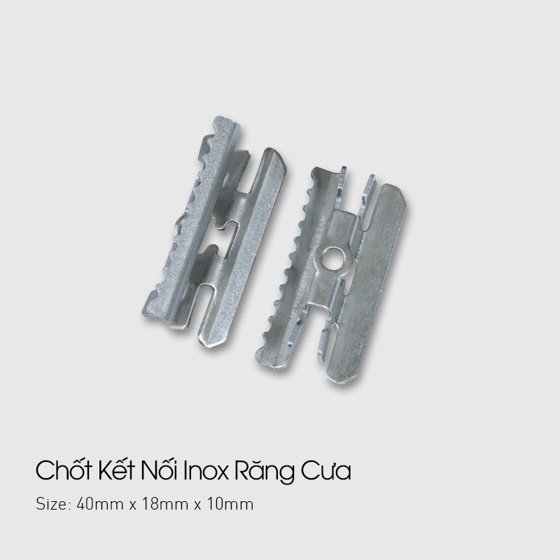 Serrated Inox Connection Clip