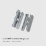 Serrated Inox Connection Clip