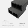 WPC HD90x40 Dark grey