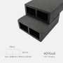 WPC HD90x40 Dark grey