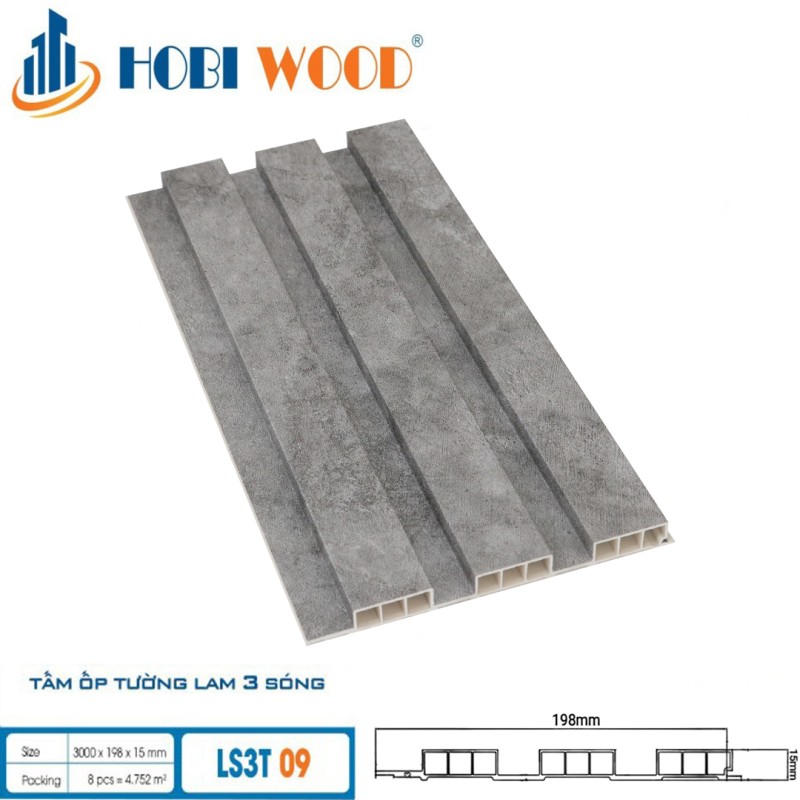 Wall Cladding Hobi Wood LS3T-09