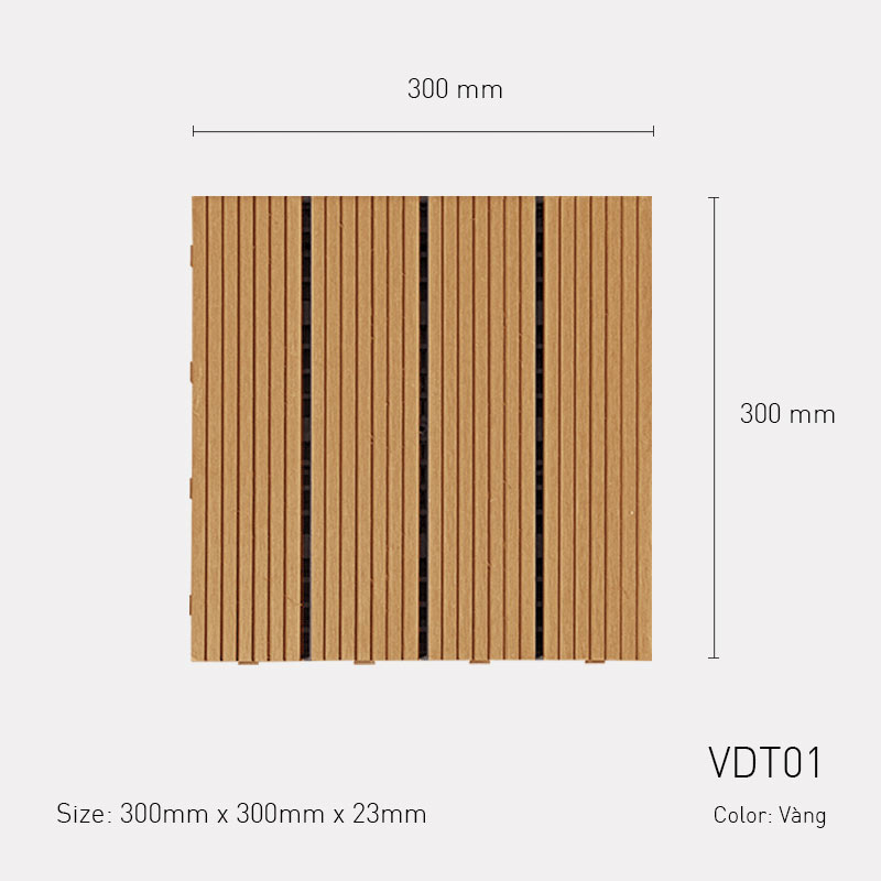 Decking tile VDT01 Wood