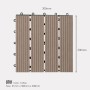 Deking tile AWood DT01-4 Coffee