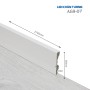 Plastic skirting A68-07