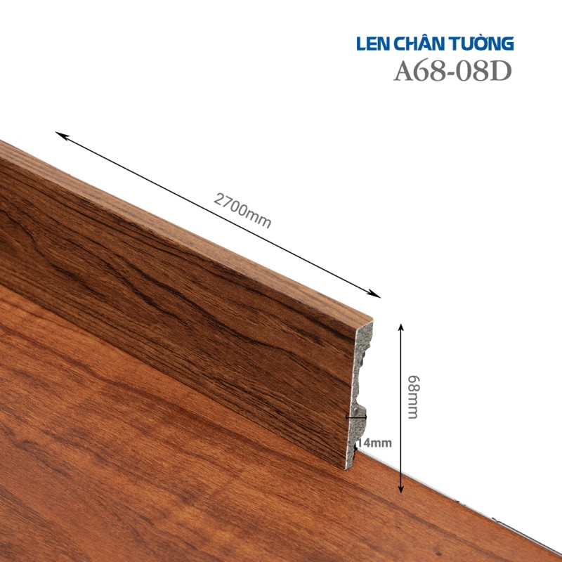Plastic skirting A68-08D