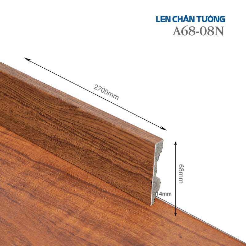 Plastic skirting A68-08N