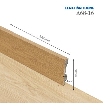 Plastic skirting A68-16