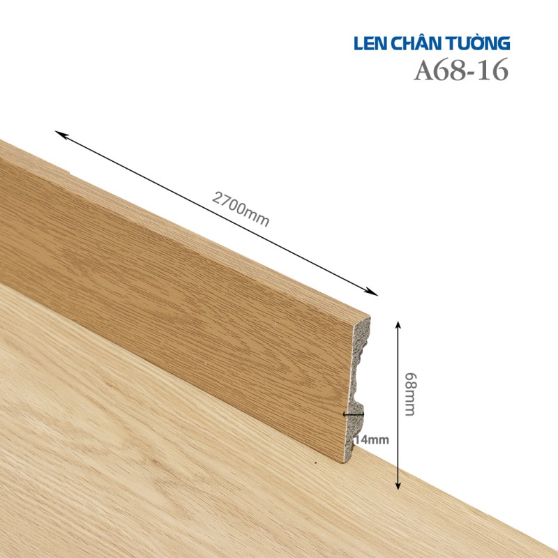 Plastic skirting A68-16