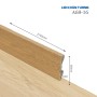 Plastic skirting A68-16