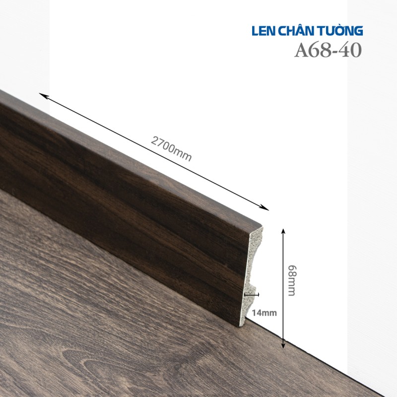 Plastic skirting A68-40