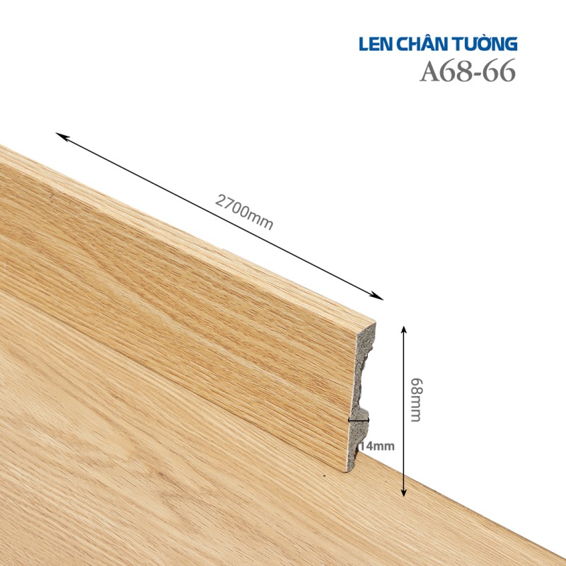Plastic skirting A68-66