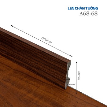 Plastic skirting A68-68