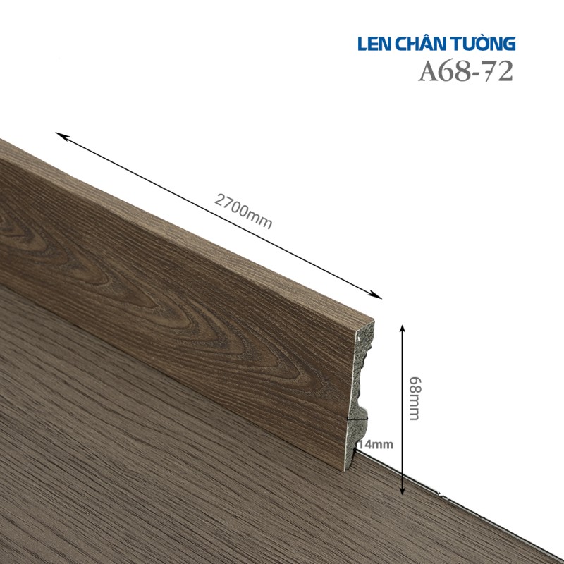 Plastic skirting A68-72