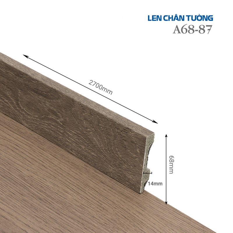 Plastic skirting A68-87
