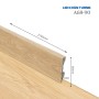 Plastic skirting A68-90