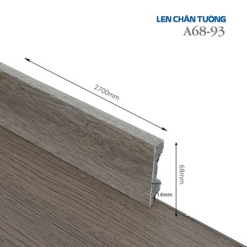 Plastic skirting A68-93