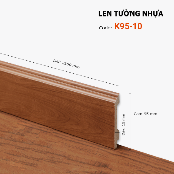 Plastic skirting K95-10