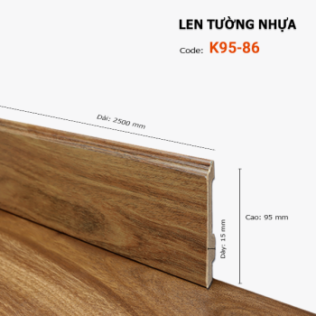 Plastic skirting K95-86