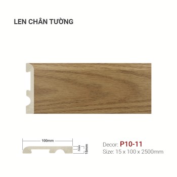 Plastic skirting P10-11