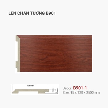 Plastic skirting B901-1