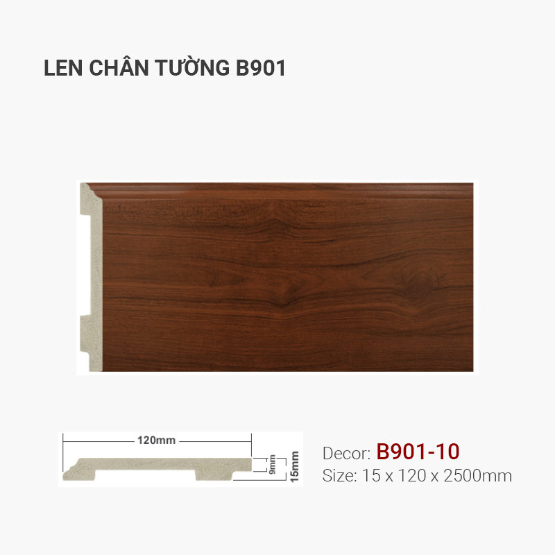 Plastic skirting B901-10