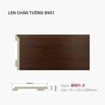 Plastic skirting B901-3