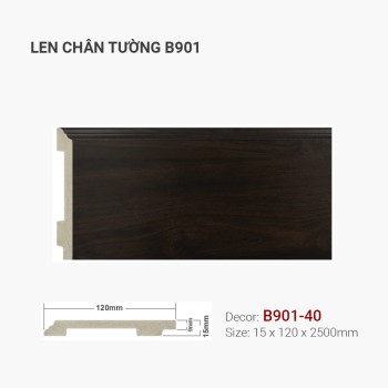 Plastic skirting B901-40