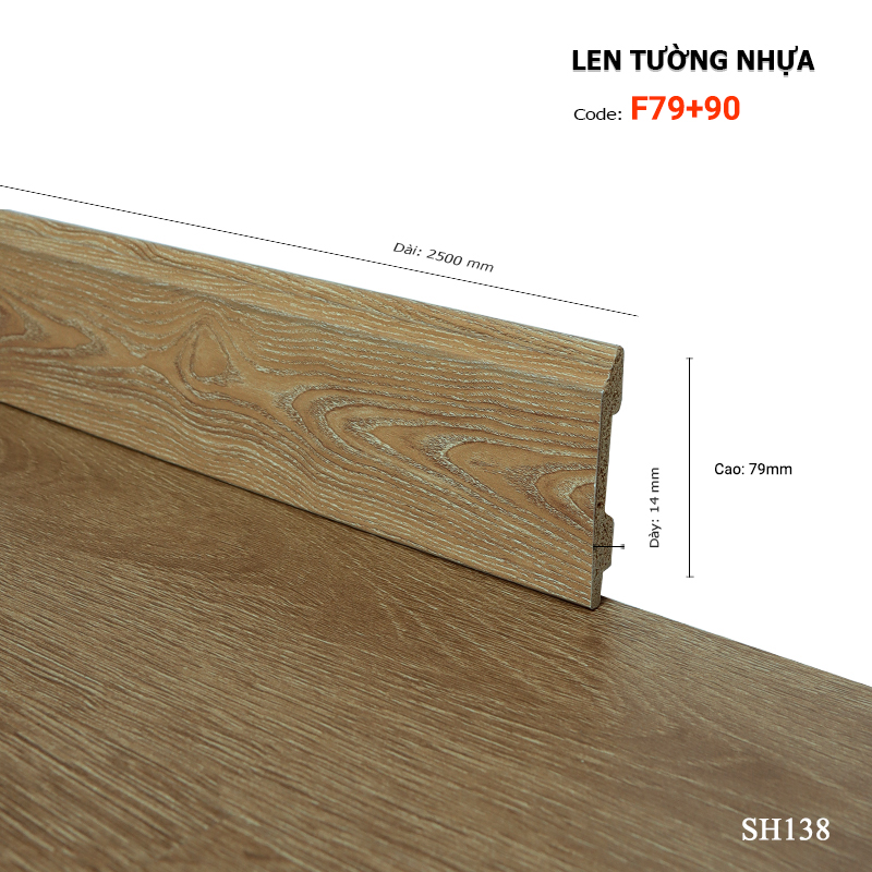Plastic skirting F79+90
