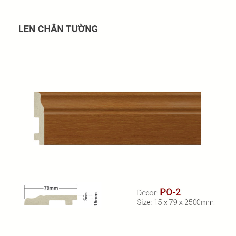 Plastic skirting PO-2