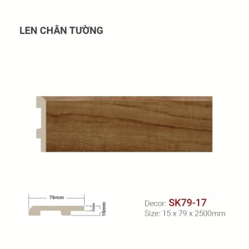 Plastic skirting SK79-17