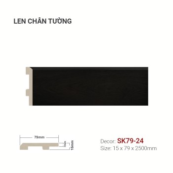 Plastic skirting SK79-24