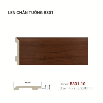 Plastic skirting B801-10