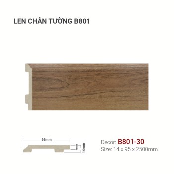 Plastic skirting B801-30