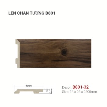 Plastic skirting B801-32