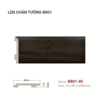 Plastic skirting B801-40
