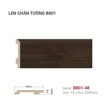 Plastic skirting B801-48