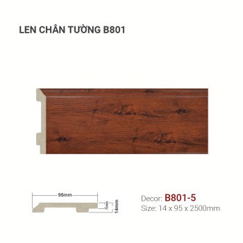 Plastic skirting B801-5