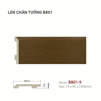 Plastic skirting B801-9