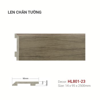 Plastic skirting HL801-23