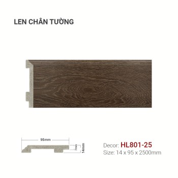 Plastic skirting HL801-25