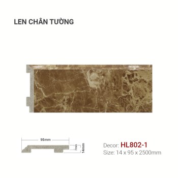 Plastic skirting HL802-1