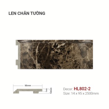 Plastic skirting HL802-2