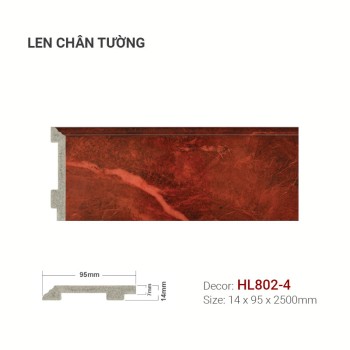 Plastic skirting HL802-4