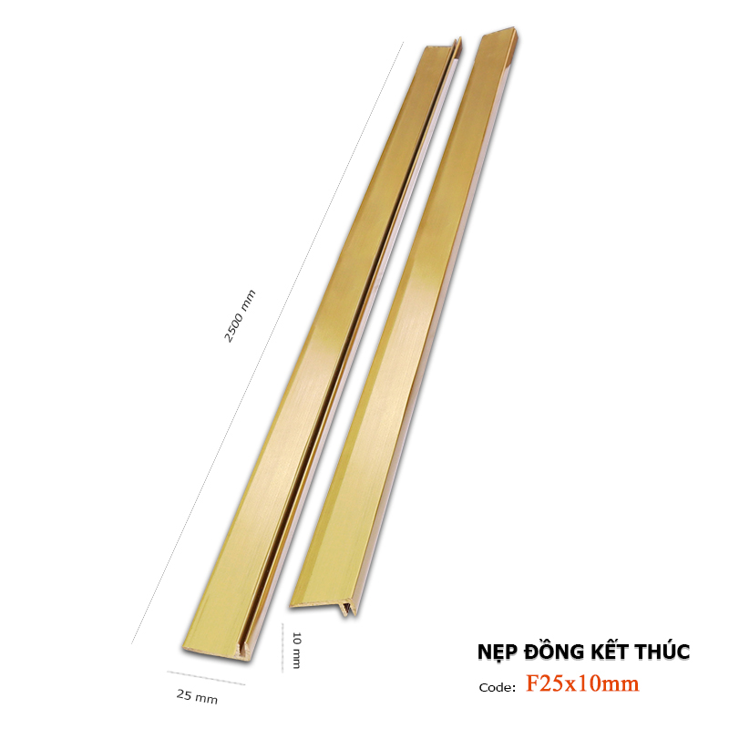 Copper end border F25x10