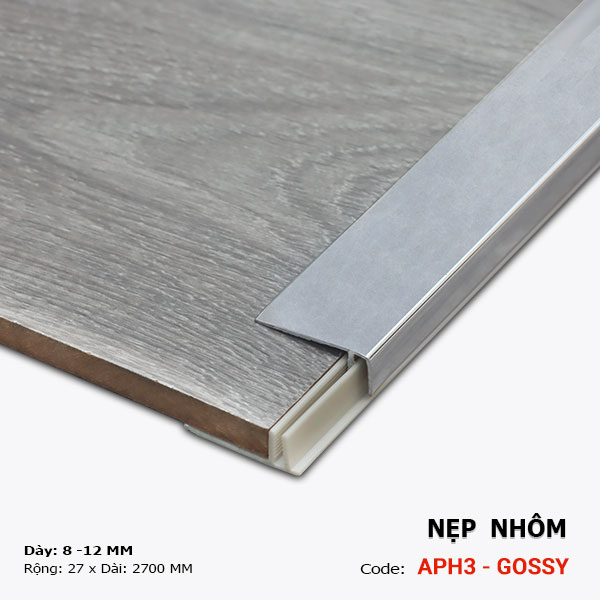 Aluminium End Border APH3 - Gossy