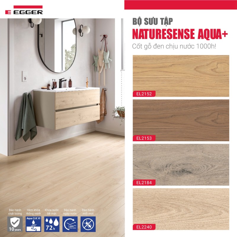 Egger Aqua+ 8mm Laminate Flooring EL2153