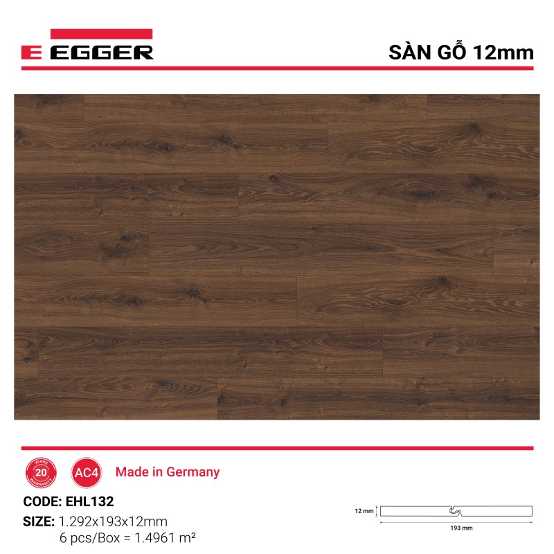 Egger 12mm EHL132 Laminate