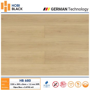 Hobi Black 8mm HB680