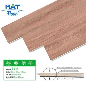 Mat Floor SPC Flooring Z713