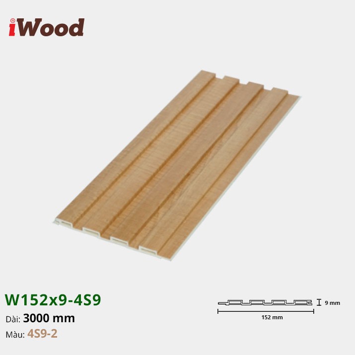Wall panel iWood 4S9-2